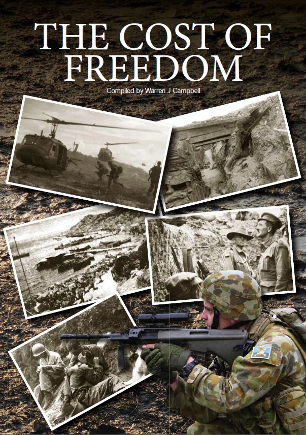 The Cost of Freedom compiled by Warren Campbell 1/66 | OTU Scheyville